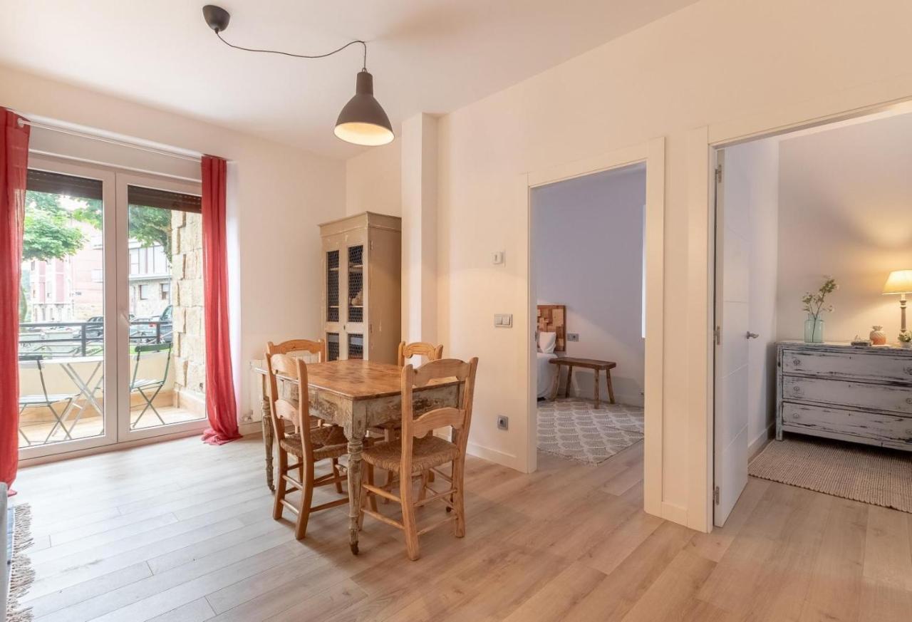 Apartamento Kuia En Gran Bilbao Con Terraza Y Vistas A Un Parque Basauri Buitenkant foto